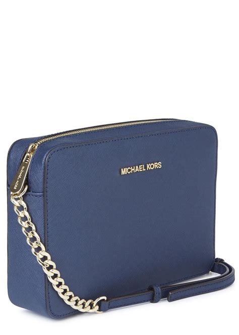 navy blue michael kors handbag|michael kors navy blue crossbody.